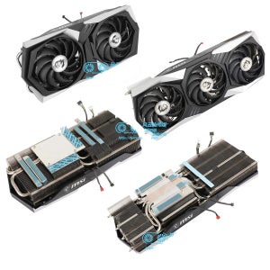 MSI RX6600XT 6750XT 6800XT 6900XT 6950XT GAMING X TRIO 비디오 카드용 GPU 라디에이터