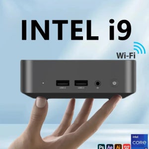 새로운 미니 PC 윈도우 11 인텔 코어 i9 10980HK/인텔 N150 16GB 램 1TB SSD WIFI 6 BT5.2 4K HD 미니 게이밍 사무용 학습용 PC
