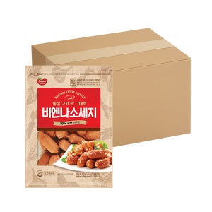 [4%적립금] 동원 비엔나 소세지 1kg x 8개(1박스)