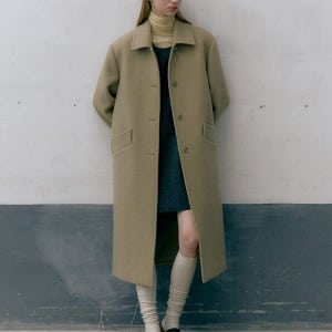 모우트 STANDARD MAC COAT_olive beige [MO24WCT004A]