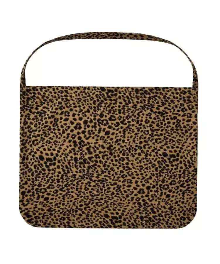 이미스 EMIS 22Y LEOPARD CORDUROY ECO BAG-BROWN