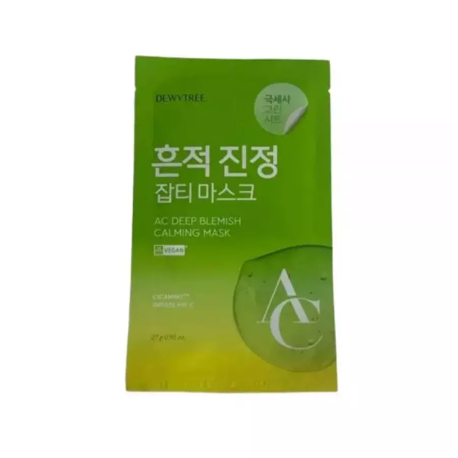 듀이트리 피부관리 수분공급 AC 딥 흔적 진정 마스크 20매