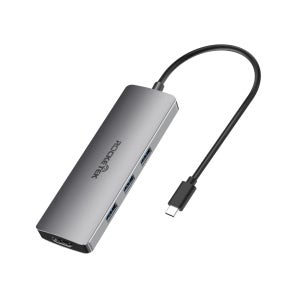타입 C USB 3.0 허브 - 멀티 4K HDMI 호환 RJ45 어댑터 독 (맥북 프로 PD 3.1 포트 SD/TF 마이크로 SD 카드 리더 포함)