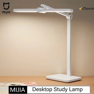 새로운 미지아 데스크탑 스터디 램프 맞춤형 풀스펙트럼 LED 전구 |   좌석 감지 기능 |   듀얼 광원 광각 램프 헤드 CN