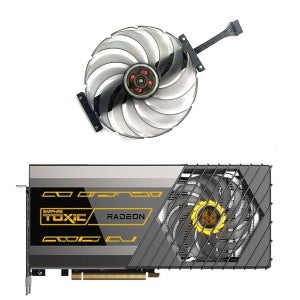 새로운 95MM 6PIN FDC10U12D9-C RX6900XT GPU 팬 사파이어 라데온 RX 6900 XT 그래픽 카드 교체용