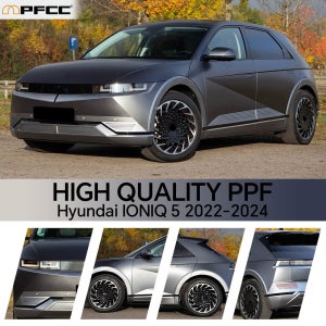현대 IONIQ 5 2022 2023 액세서리 프리컷 자동차 헤드라이트 페인트 보호 필름 백미러 PPF 투명 데칼 스티커