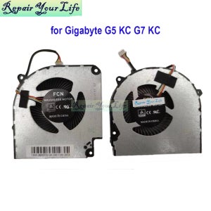 컴퓨터 냉각 라디에이터 CPU GPU 팬 Gigabyte G5 KC G7 KC G5KC G7KC 게임용 노트북 VGA 팬 6-31-HN503-201 DFS5K 221153711