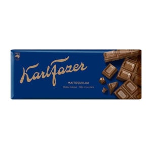 칼 파제르 밀크 초콜릿 180g 4팩 Karl Fazer Milchschokolade 180g Tafel Original Fazer Blau