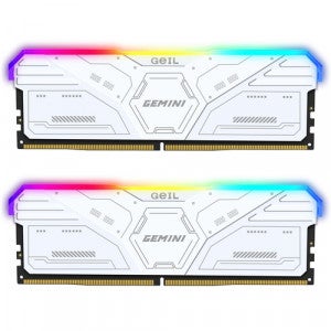 GeIL DDR5-6000 CL36 GEMINI RGB White 패키지  (32GB(16Gx2))