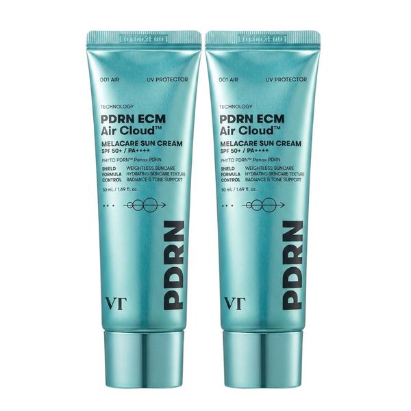 하프클럽/브이티코스메틱 VT PDRN 에어 클라우드 선크림 50ml 2개