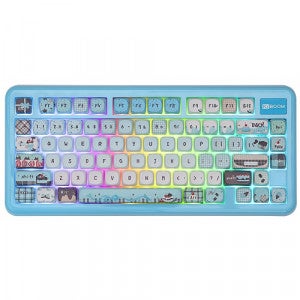 KiiBOOM Phantom 81 Lite 유무선 기계식 (민트 블루)