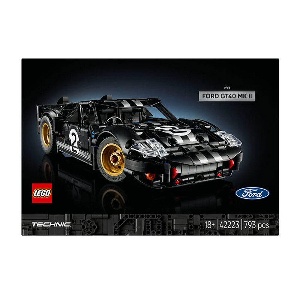 레고 42223 테크닉 1966 포드 GT40 MKII 레이스카 레고
