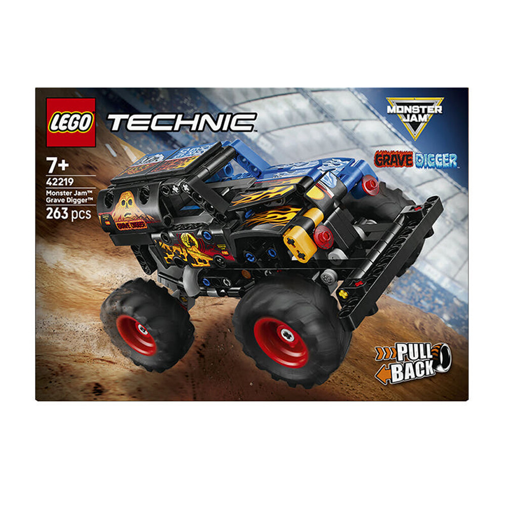 레고 42219 테크닉 Monster Jam Grave Digger 파이어 앤 아이스 레고