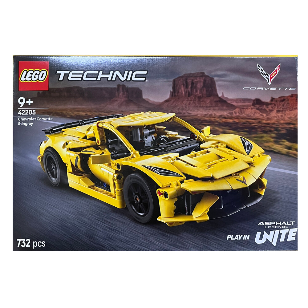 레고 42205 테크닉 Chevrolet Corvette Stingray 레고