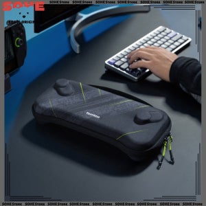 tomtoc ROG XBOX ALLY X용 휴대용 콘솔 액세서리 보관 가방 두꺼운 벨벳 칸막이, 부드러운 화면 보호 방진 기능