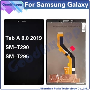 갤럭시 탭 A 8.0 2019 T290 T295 SM-T290 SM-T295 LCD 디스플레이 터치 스크린 디지타이저 교체 화면 용 태블릿 LCD