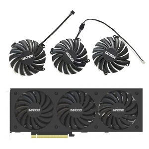 Inno3D RTX 3080 3070 Ti X3 OC 그래픽 카드 팬 CF-12910S RTX3080 3070TI GPU 팬용