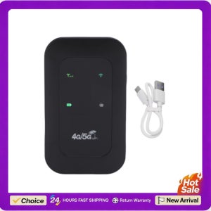 4G 5G 와이파이 핫스팟 10대 기기 연결 지원 LTE 모바일 라우터 여행용 300Mbps 고속 SIM 카드 슬롯 컬러 LED 디스플레이