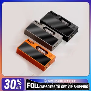 SHANLING UA7 HIFI 휴대용 USB DAC 헤드폰 앰프 트랜지스터 인체공학적 디자인 하이 레졸루션 오디오 지원 DSD 512 밸런스드 출력