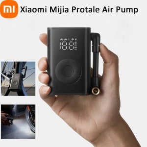 오리지널 샤오미 미지아 휴대용 에어 펌프 150psi 전동 공기주입 디스플레이 화면 2000mAh 자전거 공기주입 비상등
