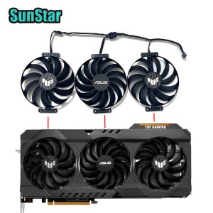 새로운 FDC10U12S9-C CF1010U12D 7PIN 95MM 비디오 카드 냉각 팬, ASUS TUF RX 6700 XT RX 6800 XT RX 6900 XT 그래픽 카드용