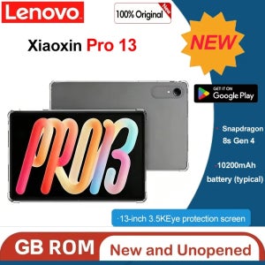 새로운 레노버 샤오신 프로 13 AI 태블릿 13인치 3.5K 144Hz 스냅드래곤 8s 4세대 10200mAh WIFI 7 정품 중국 버전 패드 PC