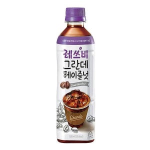 [롯데백화점] 롯데칠성 레쓰비 그란데 헤이즐넛 500ml 12개 LE1222058853