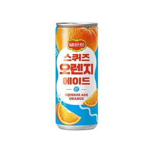 [롯데백화점] 롯데칠성 델몬트스퀴즈 오렌지 에이드 240ml 30개 LE1222059545