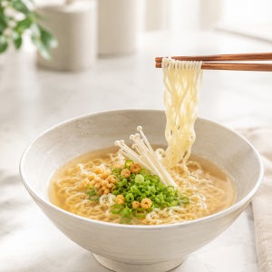 늘바른 삼삼한 가쓰오라면 10인분(농심사리면110gX10봉+가쓰오부시소스30gX10봉+후레이크3gX10봉)