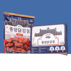 [중앙닭강정]순살닭강정 보통맛 1kg