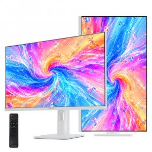 크로스오버 A27UA970 120UP UHD4K-iPS USB-C 멀티스탠드 화이트
