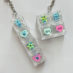 커스텀 키캡 DIY 파츠 조합 기계식 키보드 키캡 제작 귀여운, 달프샵