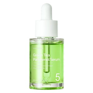 그린티 판테놀 세럼 33ml 녹차수 60% 판테놀 50000ppm 울금뿌리추출물 히알루론산 진정 보습 수분 장벽