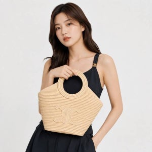 셀린느 라피아 브레이디드 파니에 라탄백 내추럴 LO2545784909 내일도착 121922GTI 02VG 1643060 121922GTI02VG25FW 157979956