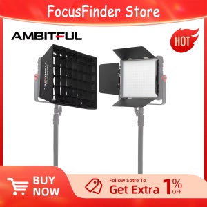 AMBITFUL-P35R LED 비디오 패널 라이트 디퓨저 허니콤 그리드 소프트박스 헛간 문, 소프트박스/반도어 전용