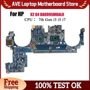 DA0D95MBAL0 HP ZBook X2 G4 노트북 마더보드 L03242-001 i5 i7 CPU Quadro M620 100% 완전 테스트됨