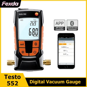 Testo 552 디지털 진공 게이지 고정밀 진공 측정기 전자 압력 게이지 APP 무선 연결