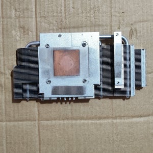 그래픽 비디오 카드 피치, 사파이어 RX470 RX480 RX570 RX580 용 히트 싱크, 53x53mm, 4 히트 파이프