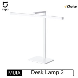 미지아 데스크 램프 2 LED 책상 조명 60cm 길이 램프 홀더 HyperOS 연결 조절 가능한 조명 모드 침실 독서등 -중국