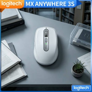 고성능 MX Anywhere 3S - 8K DPI, 하이퍼스크롤, 컴팩트, 식료품 마트 및 계산대에 적합