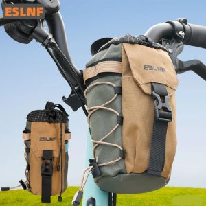 ESLNF 휴대용 자전거 물병 케이스 MTB 로드 사이클링 핸들바 물통 가방 사이클링 장비