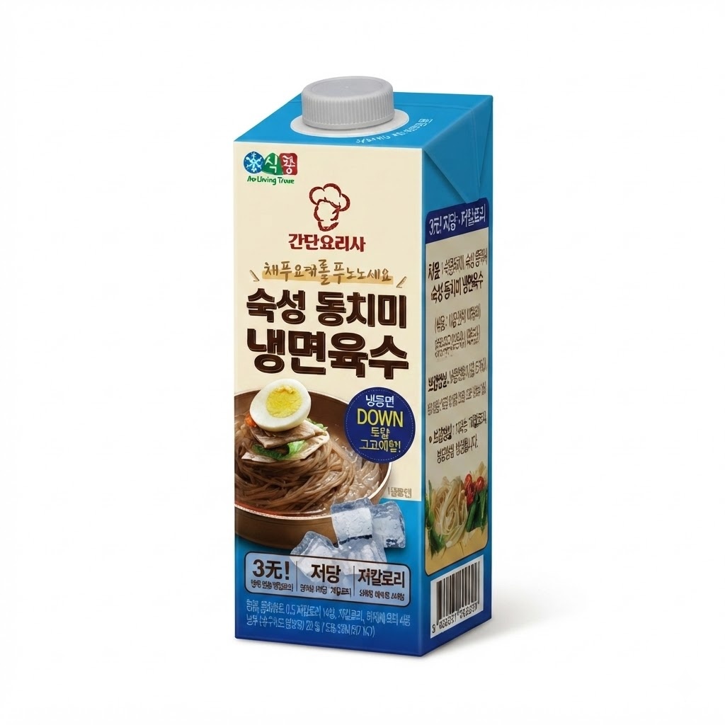 [저당] 정식품 간단요리사 숙성 동치미 냉면육수 950mlX6입 (5,300원) (무료)