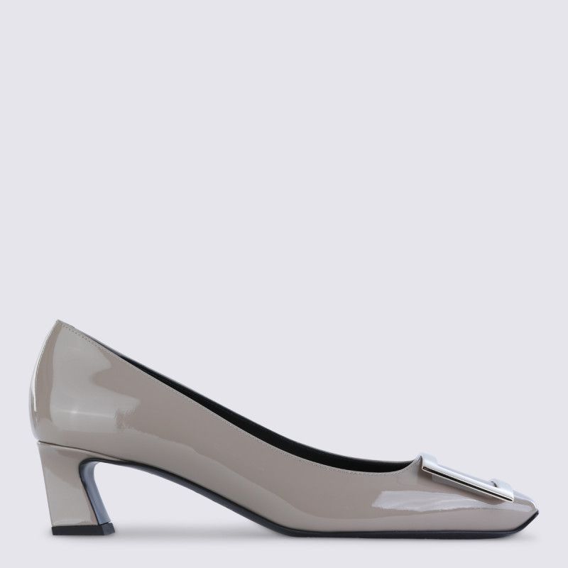 로저비비에 트럼펫 메탈 버클 펌프스 베이지 RVW44815280D1P C415 Conti 로저 비비에 Belle Vivier Trompette pumps RVW4 158010656