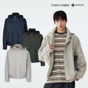 스튜디오톰보이 [정가359000] MEN 후디 변형 블루종 점퍼 9155313131 463694