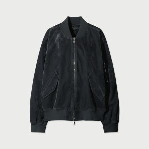 [이로] VOL 벨벳 MA1 항공점퍼 GREY DARK IQUAA25703GYD
