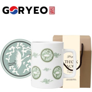 추천기프트한국전통 호작도 캡캐리 텀블러 380ml 보자기 선물포장고객쇼핑몰