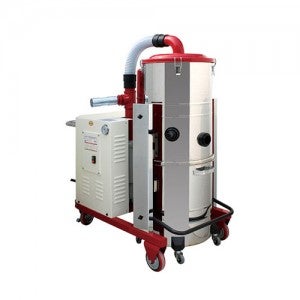 산업용집진기 11.5마력 75리터 하통분리 삼상 KV-12000R 흡입력좋은 공장청소기 대형집진기 산업용집진기필터 이동식집진기