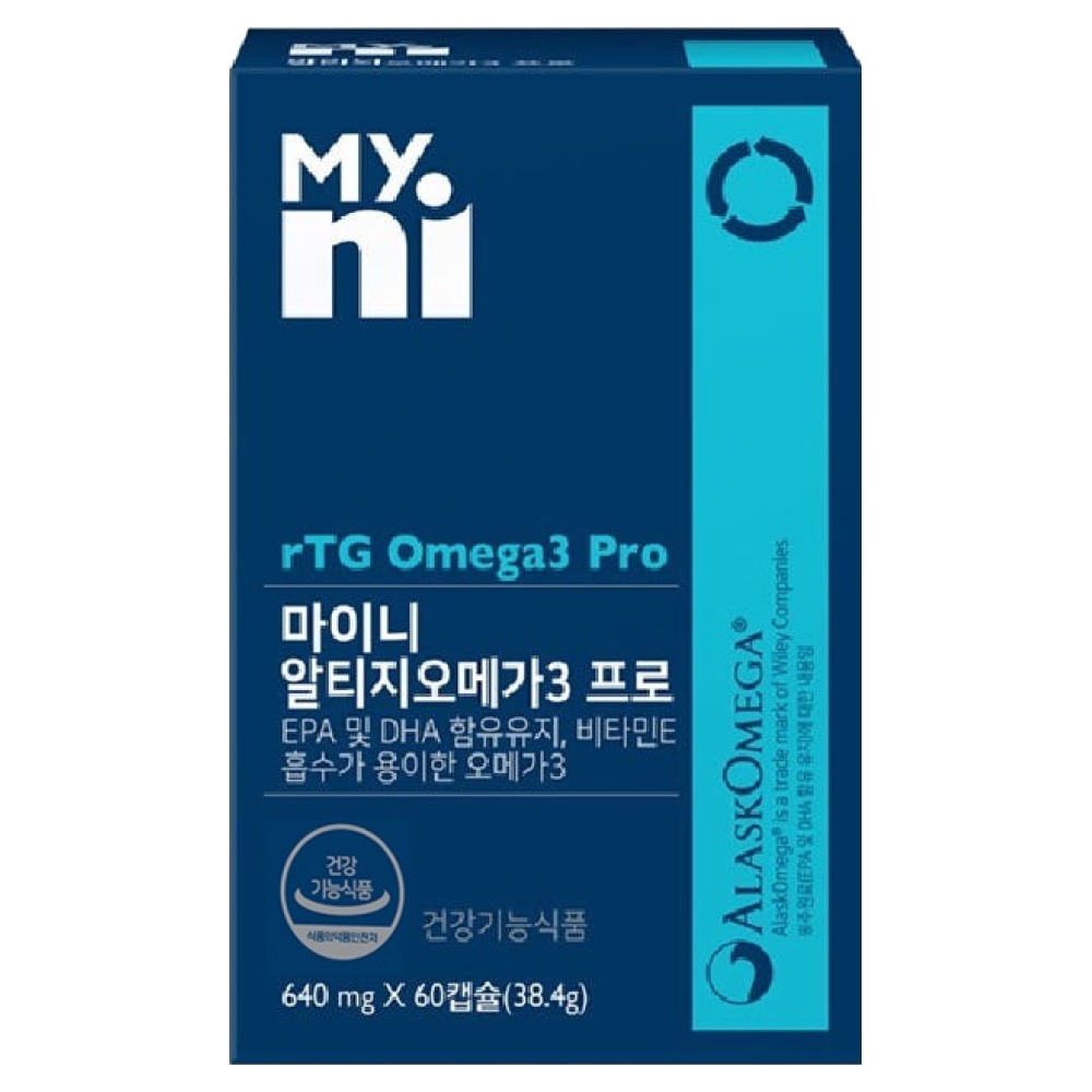 마이코드 알티지 오메가3 1000mg 제품 이미지