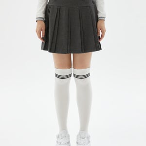 [팬텀] 여성 변형 플리츠 큐롯 스커트 222C3PC954_MG
