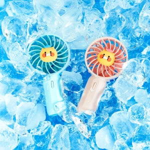 카카오프렌즈 [1+1세트]카카오프렌즈 포켓 휴대용 선풍기 초경량 컴팩트 무선 핸디 저소음 손선풍기